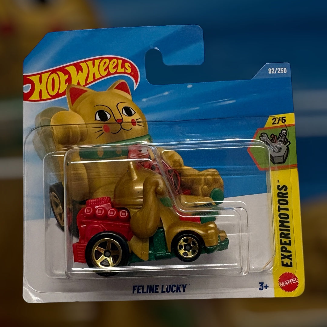 Hot Wheels Feline Lucky Goud