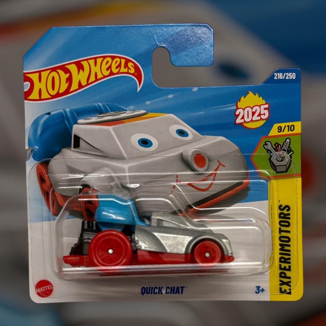 Hot Wheels Quick Chat Zilver